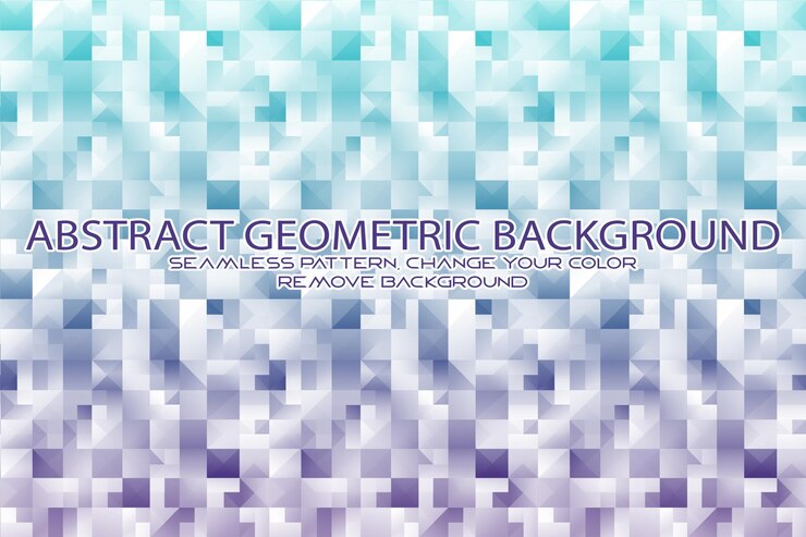PSD editable geometric pattern with textured background and separate texture