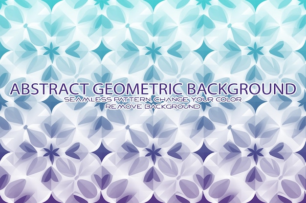 PSD editable geometric pattern with textured background and separate texture