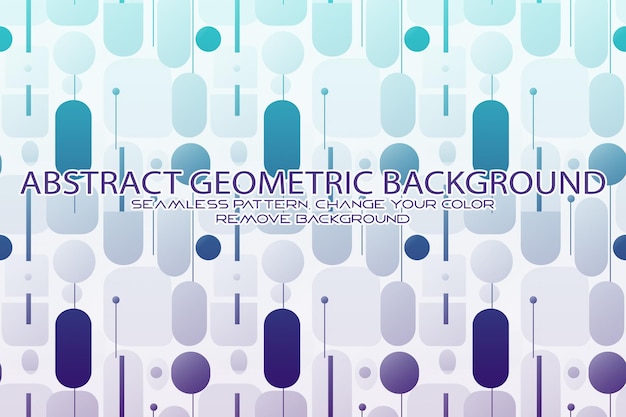 editable geometric pattern with textured background and separate texture