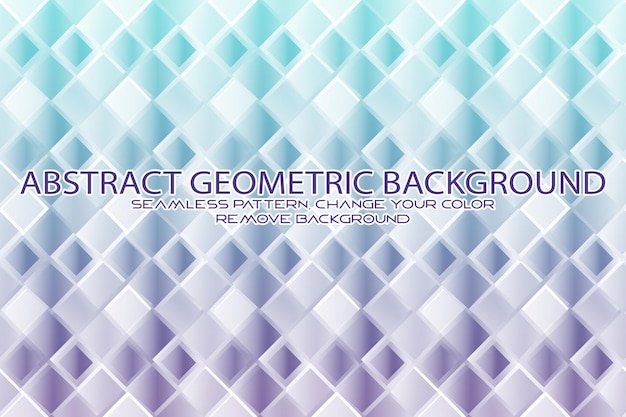 Editable geometric pattern with textured background and separate texture