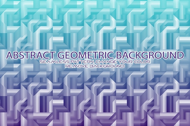 PSD editable geometric pattern with textured background and separate texture