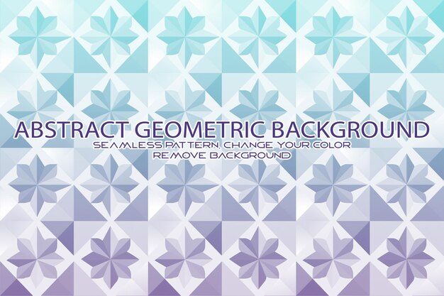 Editable geometric pattern with textured background and separate texture