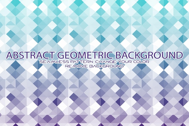 Editable geometric pattern with textured background and separate texture