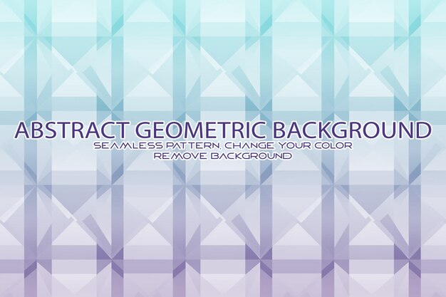 Editable geometric pattern with textured background and separate texture