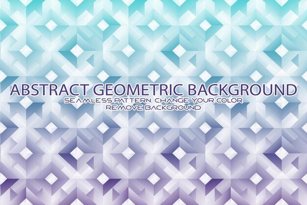 Editable geometric pattern with textured background and separate texture