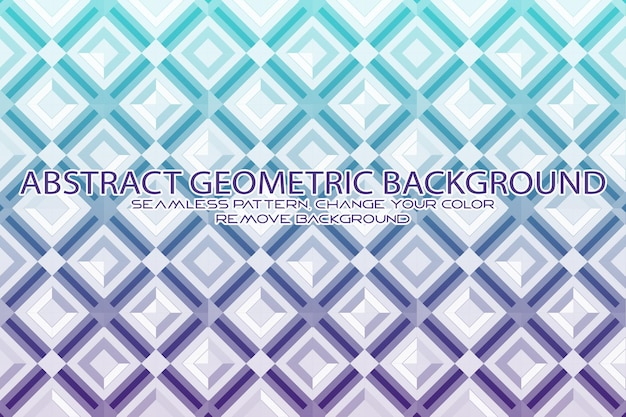 Editable geometric pattern with textured background and separate texture