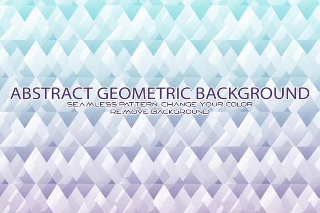 Editable geometric pattern with textured background and separate texture