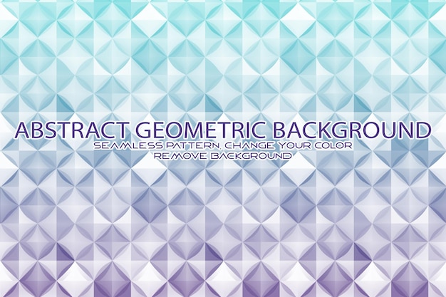 Editable geometric pattern with textured background and separate texture