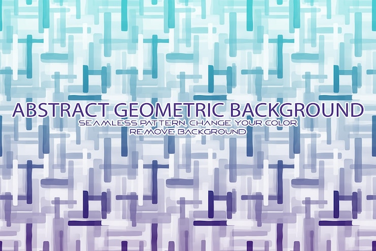 PSD editable geometric pattern with textured background and separate texture