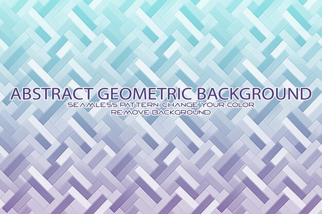 Editable geometric pattern with textured background and separate texture