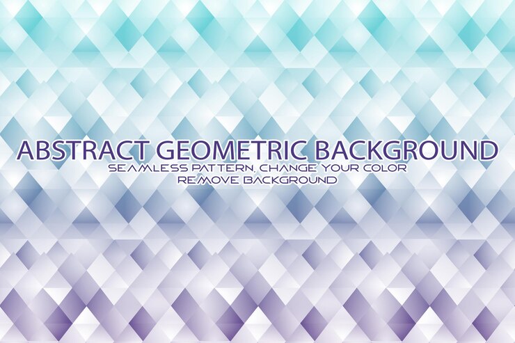 PSD editable geometric pattern with textured background and separate texture