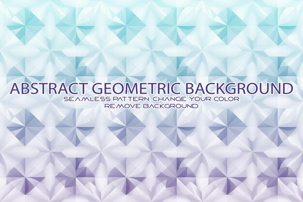 Editable geometric pattern with textured background and separate texture