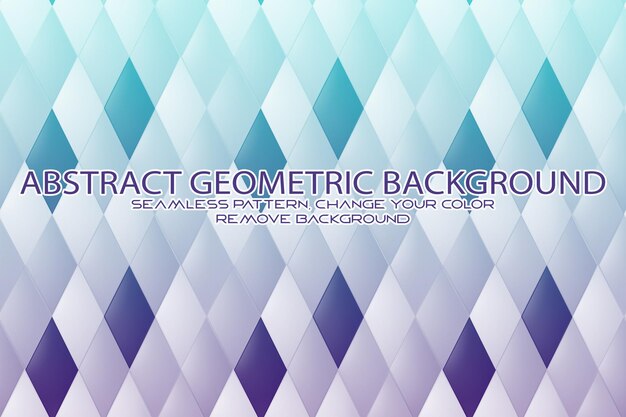 Editable geometric pattern with textured background and separate texture