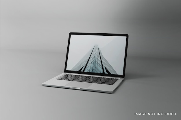 Design modificabile del mockup dello schermo del laptop