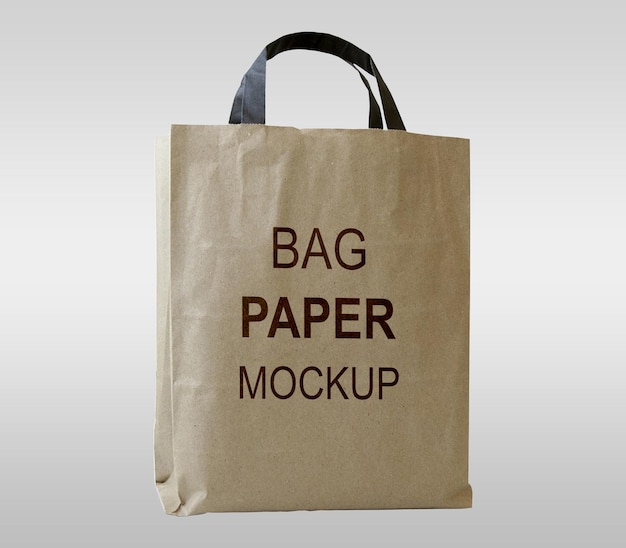 PSD editable shopping bag mockup psd template