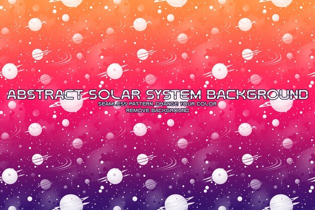 PSD editable solar system glitter background minimalist liquid texture