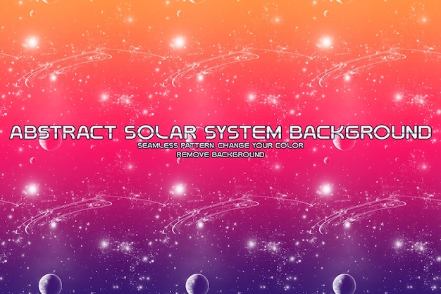 PSD editable solar system glitter background minimalist liquid texture