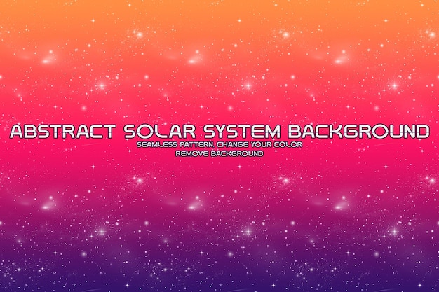 Editable Solar System Glitter Background Minimalist Liquid Texture