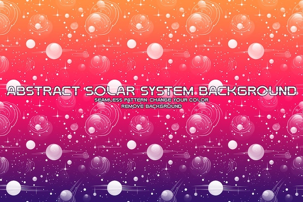 PSD editable solar system glitter background minimalist liquid texture