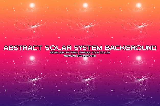 Редактируемый блестящий фон солнечной системы минималистская жидкая текстура