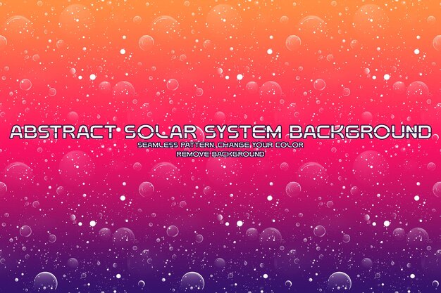 Editable solar system glitter background minimalist liquid texture