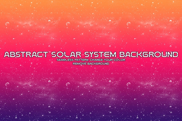 PSD editable solar system glitter background minimalist liquid texture