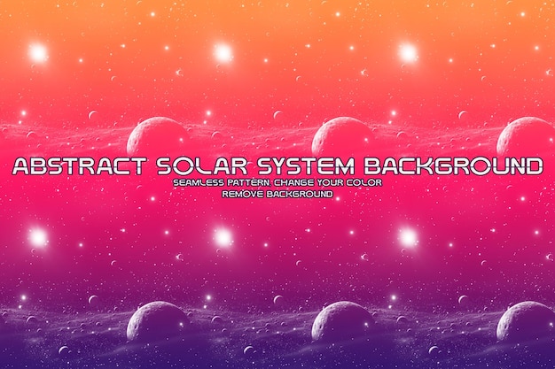 PSD 편집 가능한 태양계 반 ⁇ 이는 배경 미니멀리즘 검은색과  ⁇ 색 액체 질감