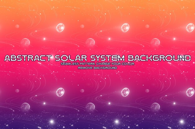 PSD editable solar system glitter background minimalistic black and white liquid texture