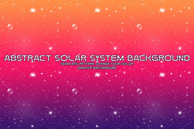 PSD editable solar system glitter background minimalistic black and white liquid texture