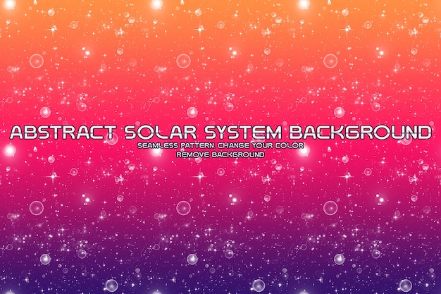 PSD editable solar system glitter background minimalistic black and white liquid texture