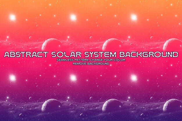 PSD editable solar system glitter background minimalistic black and white liquid texture