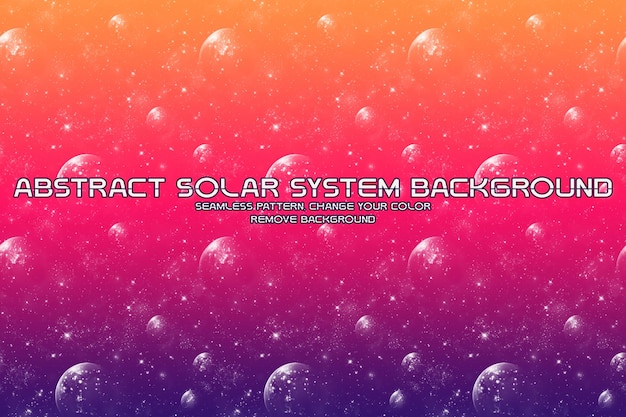 PSD editable solar system glitter background minimalistic black and white liquid texture