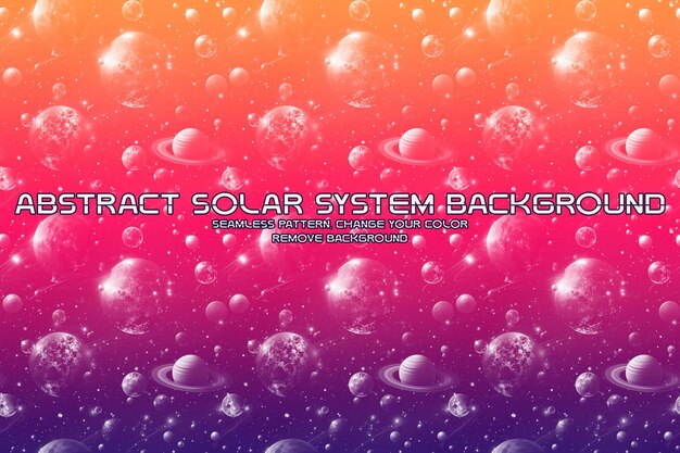 PSD editable solar system glitter background minimalistic black and white liquid texture