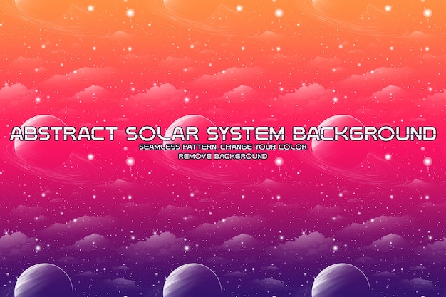 PSD editable solar system glitter background minimalistic black and white liquid texture