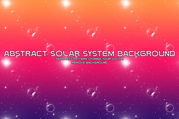 PSD editable solar system glitter background minimalistic black and white liquid texture