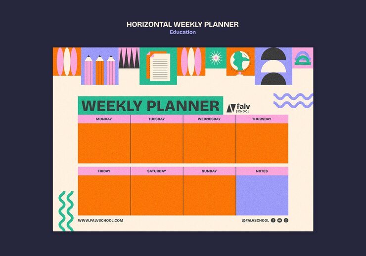 PSD education concept template