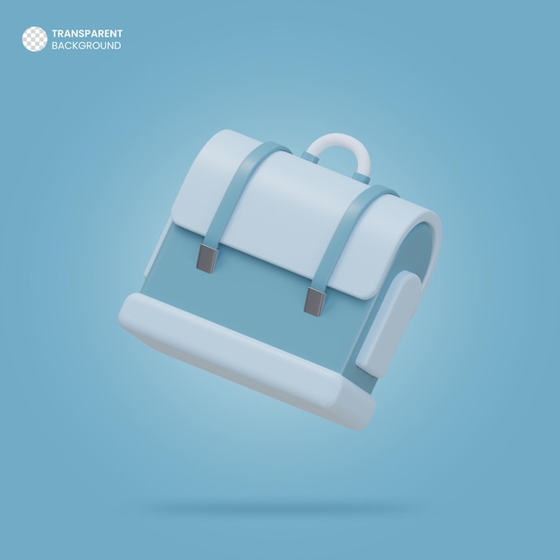 PSD education isometric 3d render icon