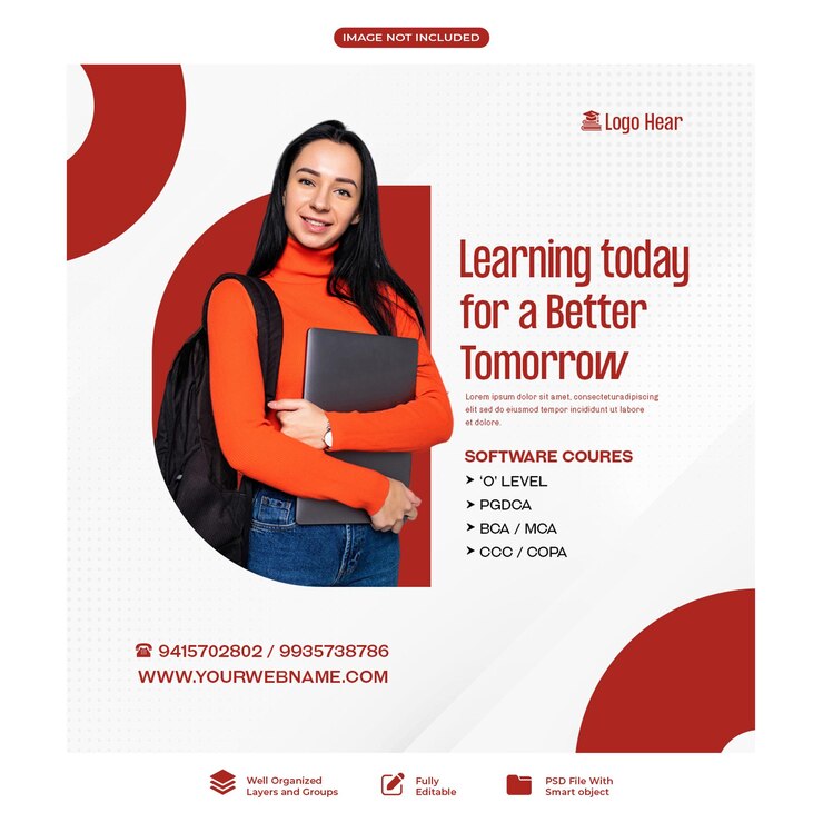 PSD education social media post and facebook poster