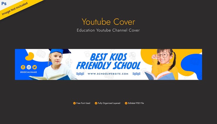 Обложка Youtube для образования
