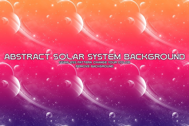 PSD edytowalne tło brokatu układu słonecznego minimalistyczna płynna tekstura