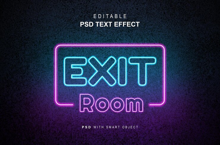 PSD edytowalny efekt świetlny szablonu