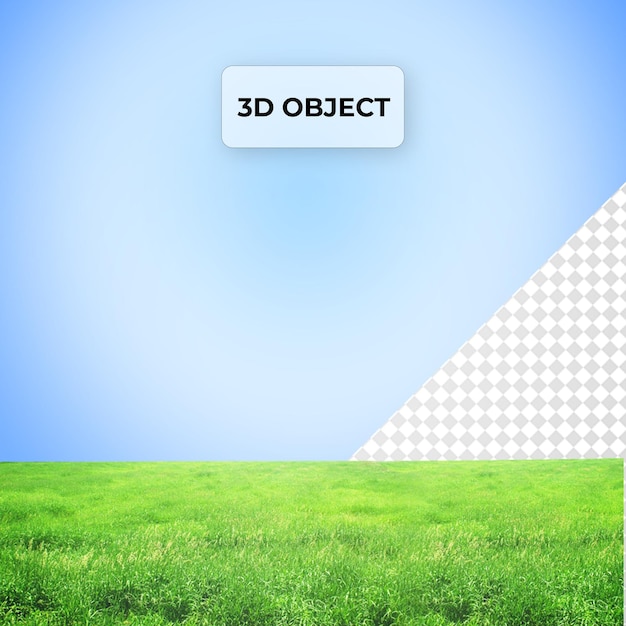 een 3D-afbeelding van een 3d-object op een blauwe achtergrond
