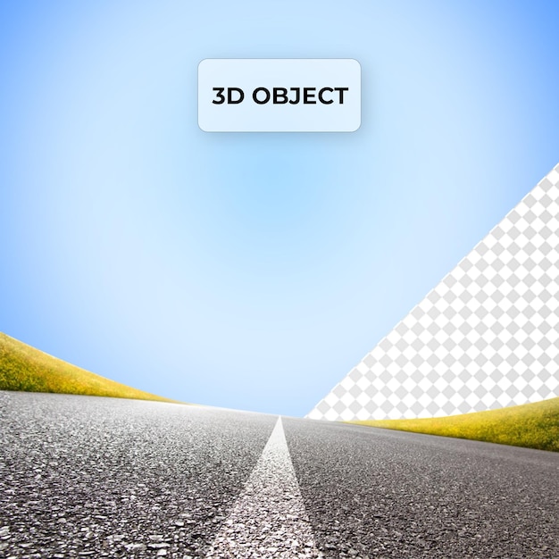 een 3D-afbeelding van een 3d-object op het scherm