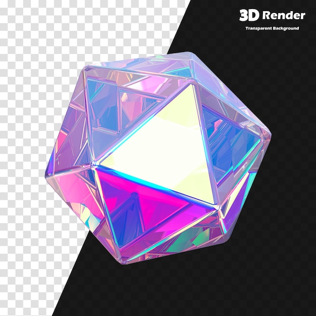 Een 3D-kubus wordt gemaakt door een 3D-model.