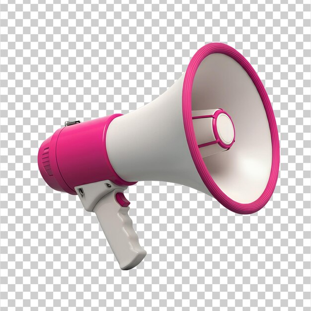 Een 3D-rendering vector realistische luidspreker object png geïsoleerd op transparante achtergrond