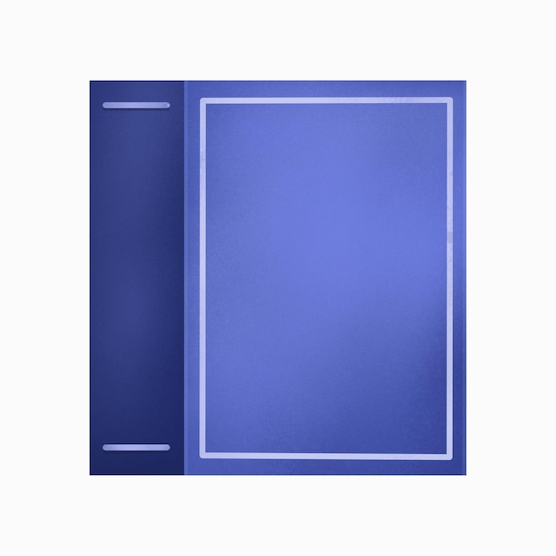 PSD een blauw boek met een witte rand waarop 'het woord' staat.