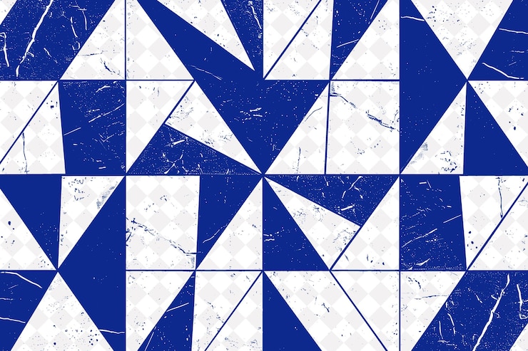 PSD een blauwe en witte abstracte achtergrond met een witte diamant in het midden