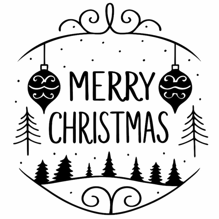 PSD een bord met 'vrolijk kerstfeest' erop.