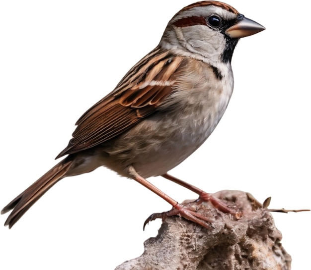 Een close-up foto van een schattige mus