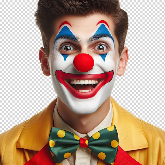 PSD een clown met de woorden clown erop.